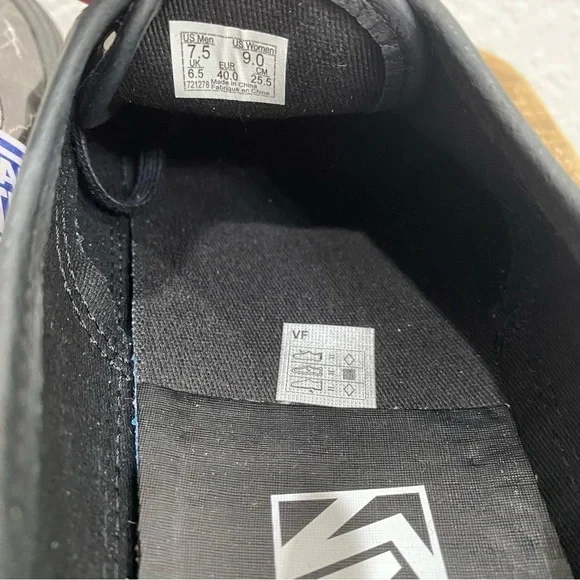 Vans 44 DX Embellished Sneakers Cosmic Black Size 9 - Picture 7 of 8